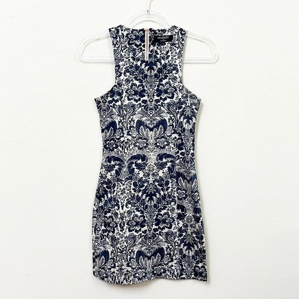 Maurie and Eve For Scoop Damask Floral Sheath Dress